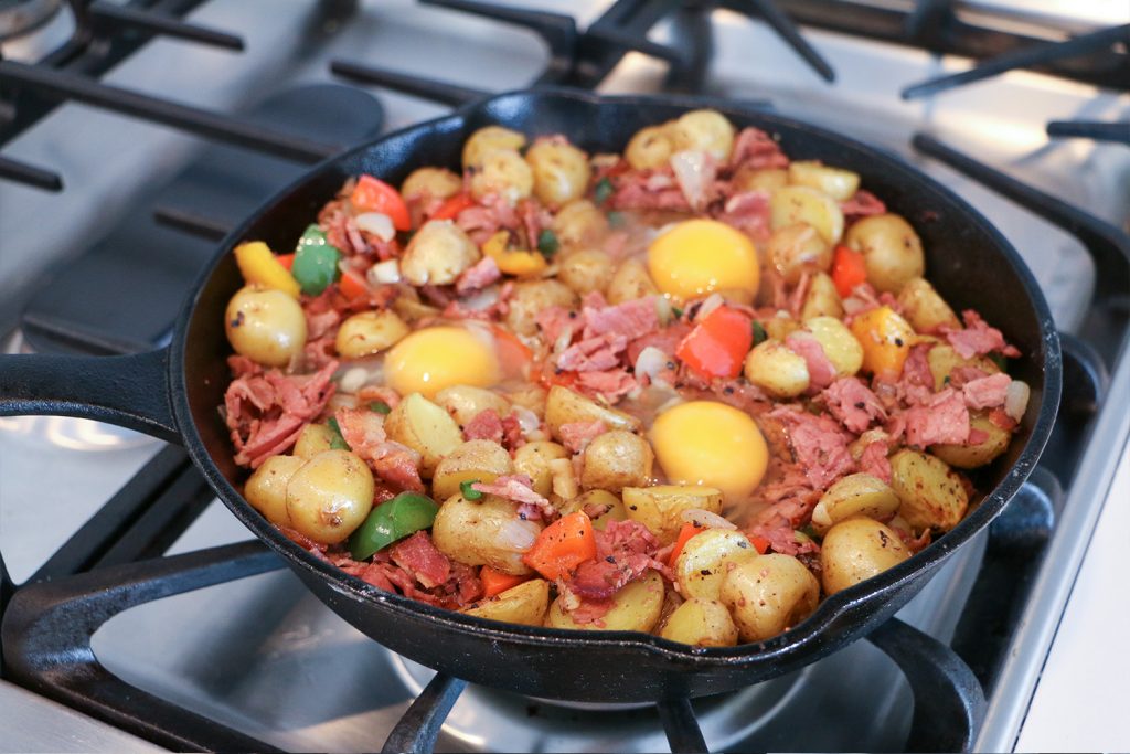 Montreal Smoked Meat Breakfast Hash Emi Cooks