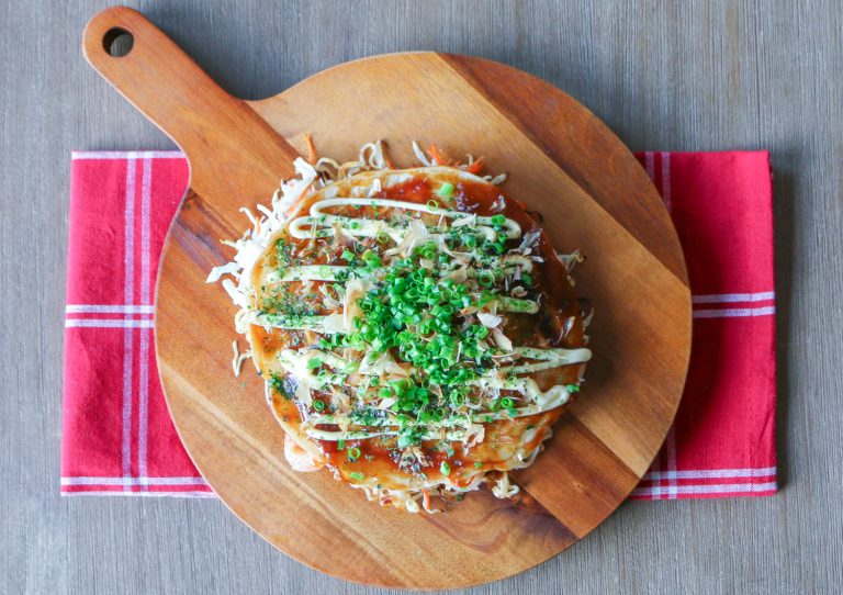 Hiroshima Style Okonomiyaki Emi Cooks
