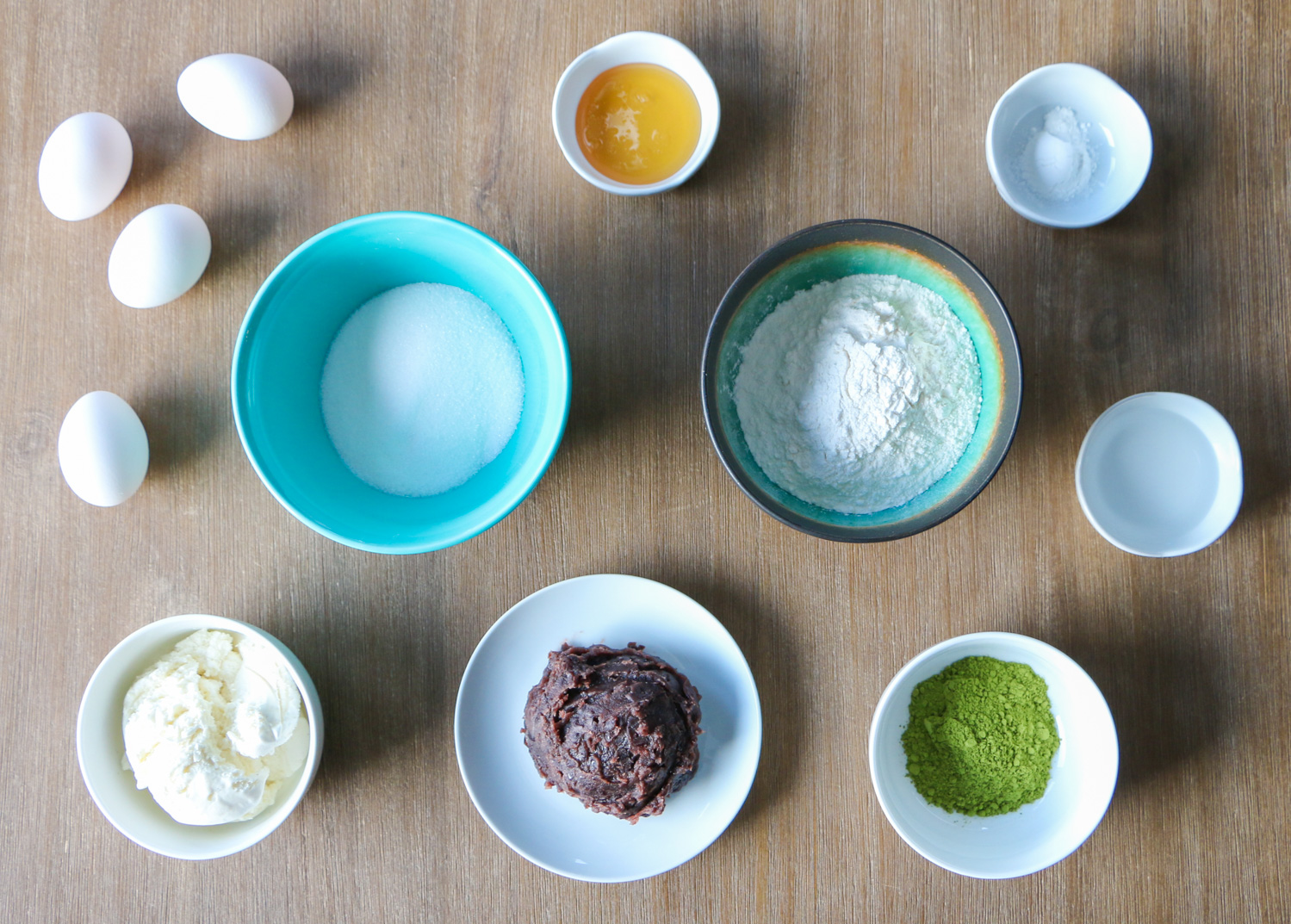 Dorayaki Ingredients