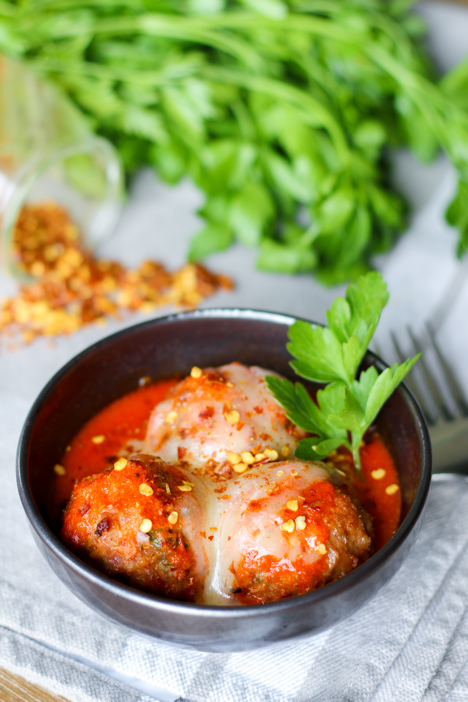 Baked Italian Meatballs Emi Cooks