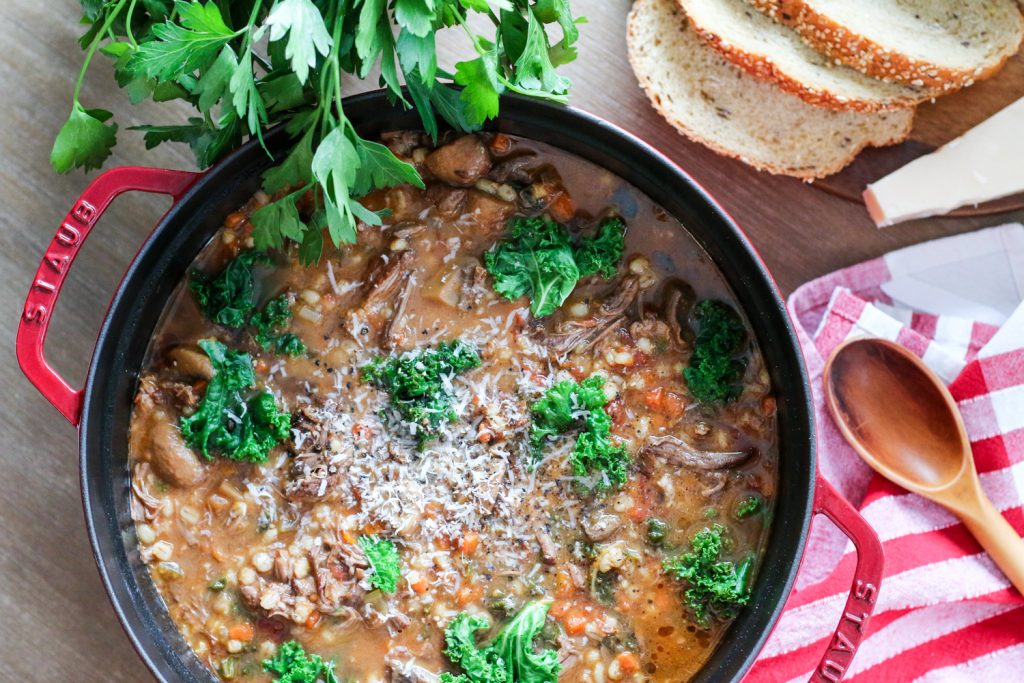 Beef and Barley Soup | Emi Cooks